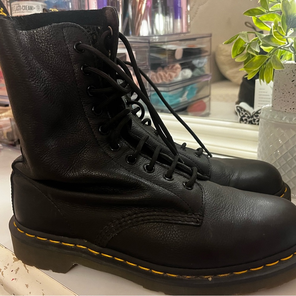 Dr. Martens Black Combat Boots